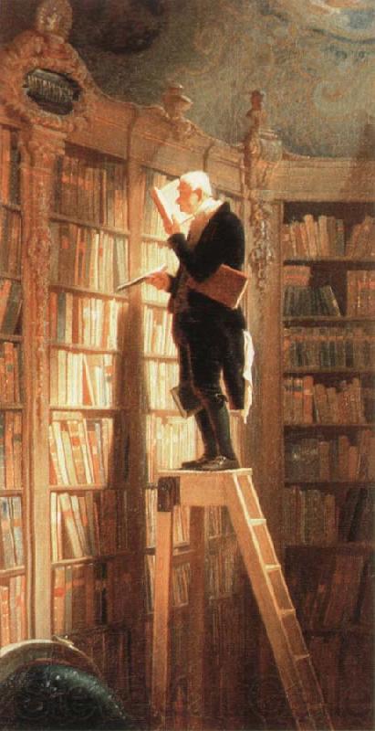 Carl Spitzweg the bookworm